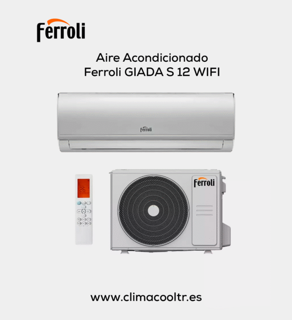 Aire Acondicionado Ferroli GIADA S 12 WIFI