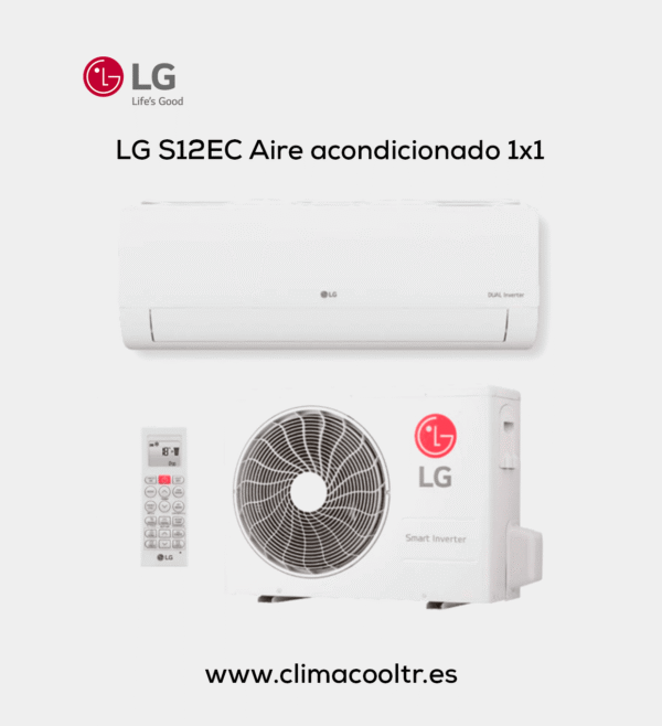 LG S12EC Aire acondicionado 1x1